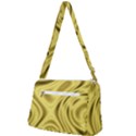 Golden wave  Front Pocket Crossbody Bag View2