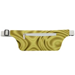 Golden Wave  Active Waist Bag by Sabelacarlos