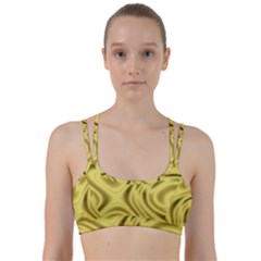 Golden Wave Line Them Up Sports Bra by Sabelacarlos