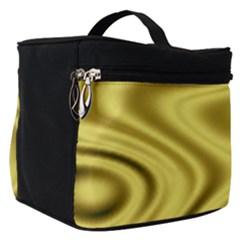 Golden Wave Make Up Travel Bag (small) by Sabelacarlos