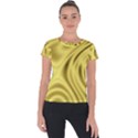 Golden Wave Short Sleeve Sports Top  View1