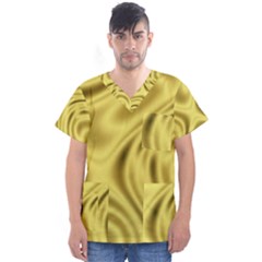 Golden Wave Men s V-neck Scrub Top