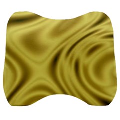 Golden Wave Velour Head Support Cushion