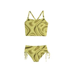 Golden Wave Girls  Tankini Swimsuit