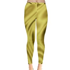 Golden Wave Inside Out Leggings by Sabelacarlos