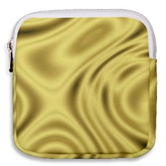 Golden Wave Mini Square Pouch