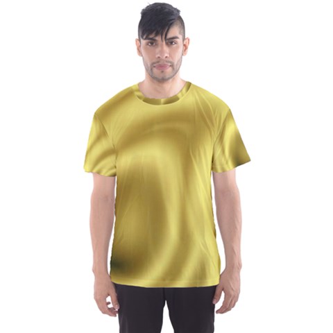 Golden Wave 2 Men s Sport Mesh Tee by Sabelacarlos