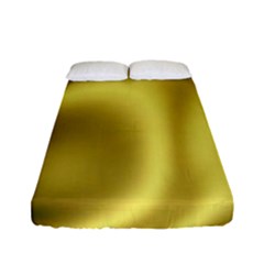 Golden Wave 2 Fitted Sheet (full/ Double Size) by Sabelacarlos