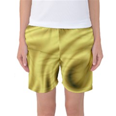 Golden Wave 2 Women s Basketball Shorts by Sabelacarlos