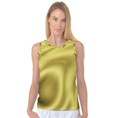 Golden Wave 2 Women s Basketball Tank Top by Sabelacarlos