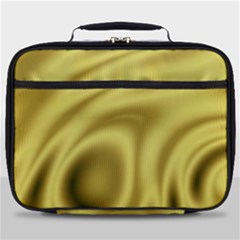 Golden Wave 2 Full Print Lunch Bag by Sabelacarlos