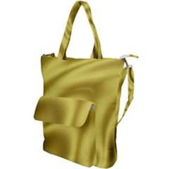 Golden Wave 2 Shoulder Tote Bag by Sabelacarlos