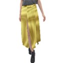 Golden Wave 2 Velour Split Maxi Skirt View1