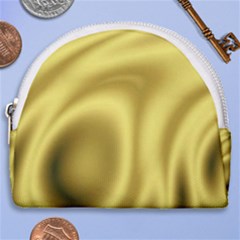 Golden Wave 2 Horseshoe Style Canvas Pouch by Sabelacarlos