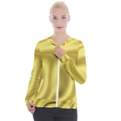 Golden Wave 2 Casual Zip Up Jacket by Sabelacarlos