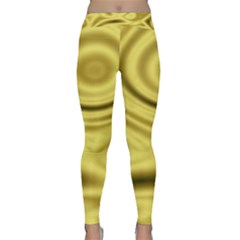 Golden Wave 3 Classic Yoga Leggings by Sabelacarlos