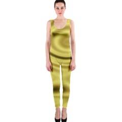 Golden Wave 3 One Piece Catsuit by Sabelacarlos