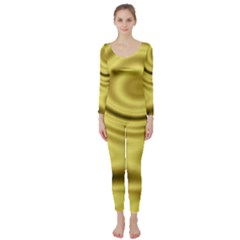 Golden Wave 3 Long Sleeve Catsuit by Sabelacarlos