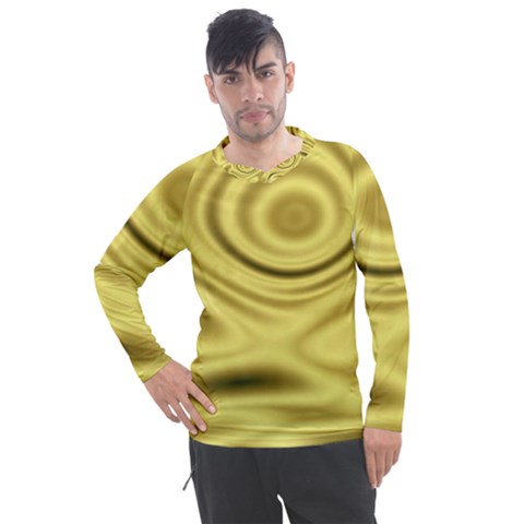 Golden Wave 3 Men s Pique Long Sleeve Tee by Sabelacarlos