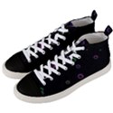 Bubble In Dark 2 Men s Mid-Top Canvas Sneakers View2