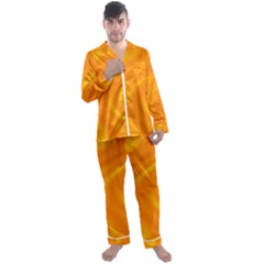 Honey Wave 1 Men s Long Sleeve Satin Pyjamas Set