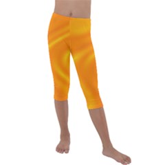 Honey Wave 1 Kids  Lightweight Velour Capri Leggings  by Sabelacarlos