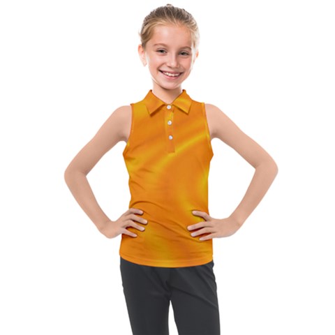 Honey Wave 1 Kids  Sleeveless Polo Tee by Sabelacarlos