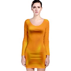 Honey Wave 2 Long Sleeve Bodycon Dress by Sabelacarlos