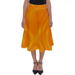 Honey Wave 2 Perfect Length Midi Skirt by Sabelacarlos