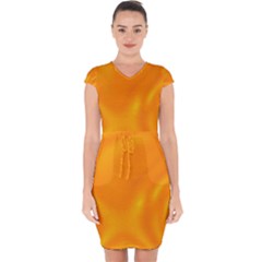 Honey Wave 2 Capsleeve Drawstring Dress  by Sabelacarlos