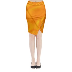 Honey Wave 2 Midi Wrap Pencil Skirt by Sabelacarlos