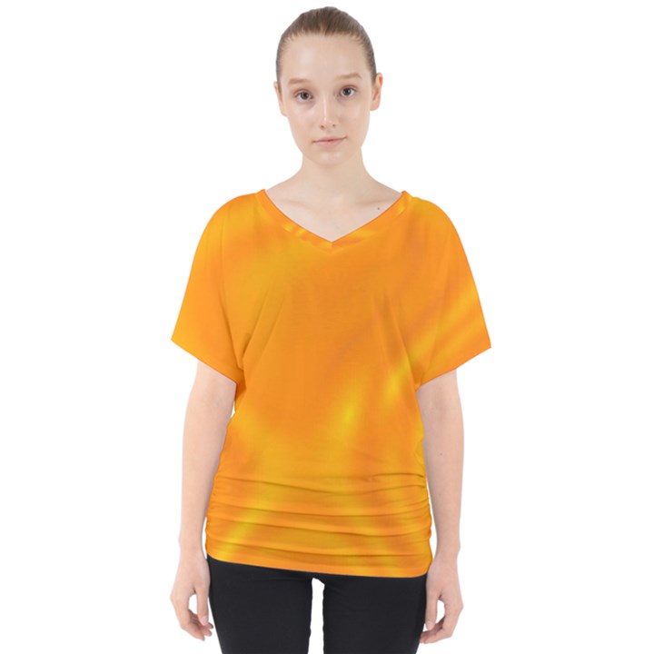 Honey Wave 2 V-Neck Dolman Drape Top