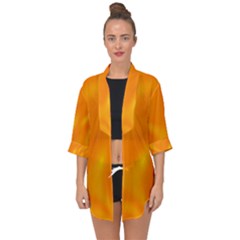 Honey Wave 2 Open Front Chiffon Kimono by Sabelacarlos