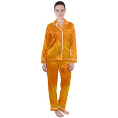 Honey Wave 2 Satin Long Sleeve Pyjamas Set by Sabelacarlos