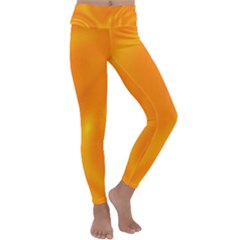 Honey Wave 2 Kids  Lightweight Velour Classic Yoga Leggings by Sabelacarlos