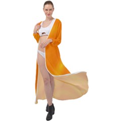 Honey Wave 2 Maxi Chiffon Beach Wrap by Sabelacarlos