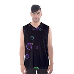 Bubble In Dark Men s Basketball Tank Top