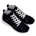 Bubble In Dark Men s Lightweight High Top Sneakers View3