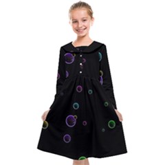 Bubble In Dark Kids  Midi Sailor Dress by Sabelacarlos