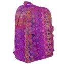 Boho Fuchsia Floral Print  Classic Backpack View2