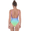 Pastel Rainbow Ombre Gradient Bring Sexy Back Swimsuit View2