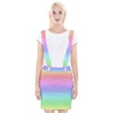 Pastel Rainbow Ombre Gradient Braces Suspender Skirt View1