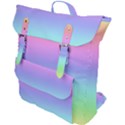 Pastel Rainbow Ombre Gradient Buckle Up Backpack View1