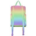 Pastel Rainbow Diamond Pattern Buckle Everyday Backpack View3