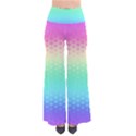 Rainbow Floral Ombre Print So Vintage Palazzo Pants View1