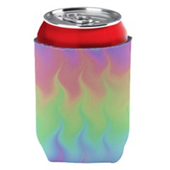 Pastel Rainbow Flame Ombre Can Holder by SpinnyChairDesigns