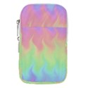 Pastel Rainbow Flame Ombre Waist Pouch (Small) View1