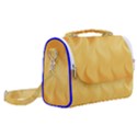 Gold Flame Ombre Satchel Shoulder Bag View2