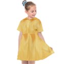 Gold Flame Ombre Kids  Sailor Dress View1