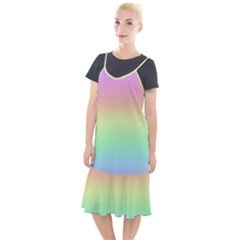 Pastel Rainbow Ombre Camis Fishtail Dress by SpinnyChairDesigns